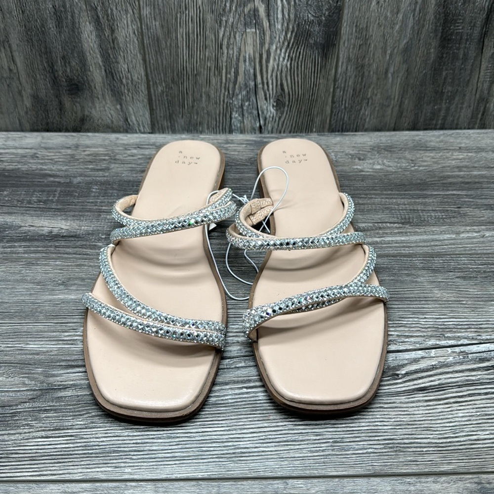 Women's Estelle Slide Sandals - A New Day Tan - Picture 5 of 7